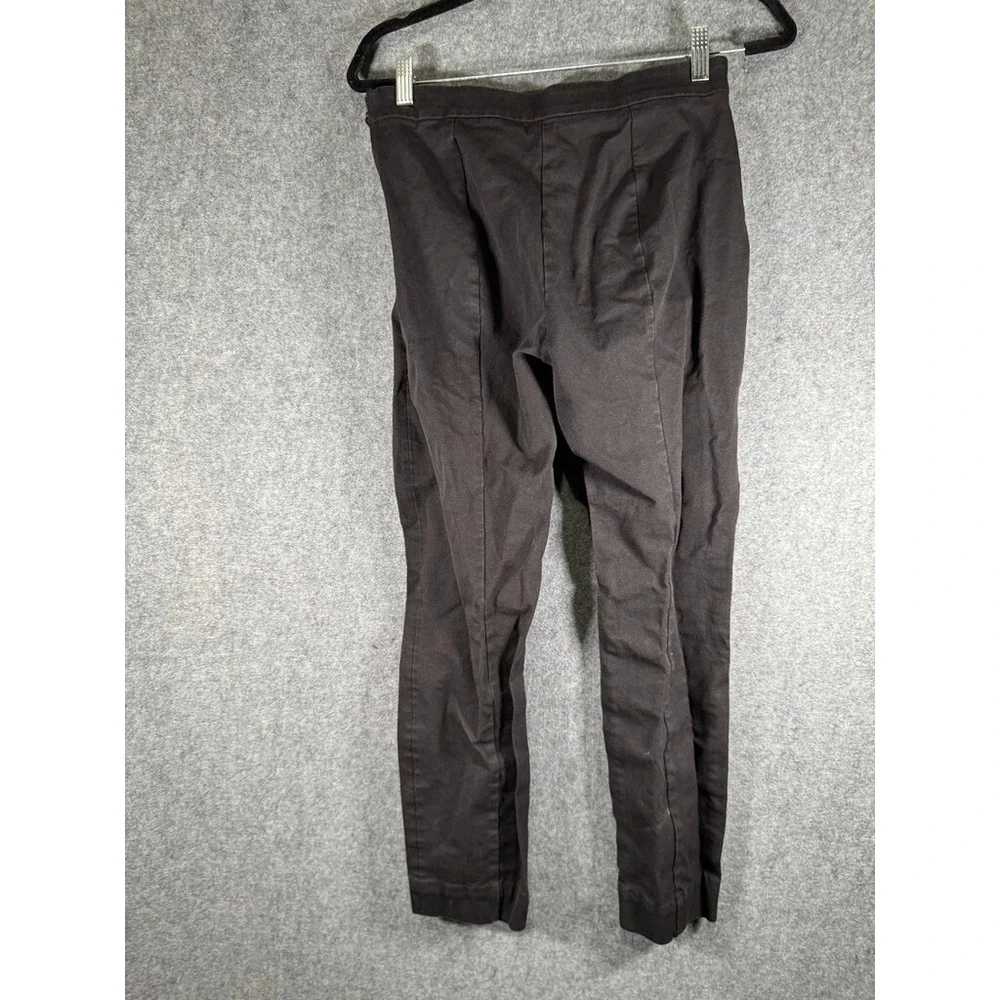 Everlane Black Side Zip‎ Work Pant Slim Tapered High Rise Stretch Size 6